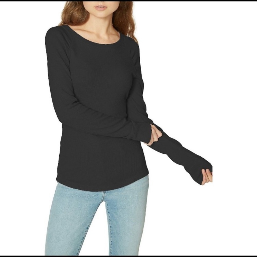 NWT Anthropologie Sanctuary Black Top